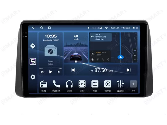 Магнитола для Chrysler Grand Voyager (2011-2015) Андроид CarPlay