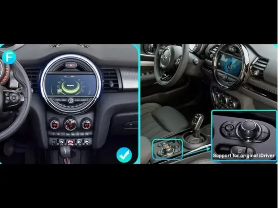 Магнитола для Mini Couper F54 F55 F56 F60 - Snapdragon Андроид CarPlay