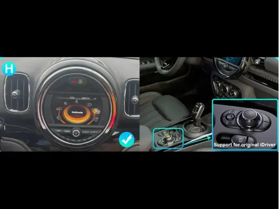 Магнитола для Mini Couper F54 F55 F56 F60 - Snapdragon Андроид CarPlay