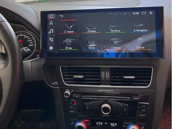 Магнітола для Audi Q5 8R (2008-2016) - 12.3 дюйми Андроїд CarPlay