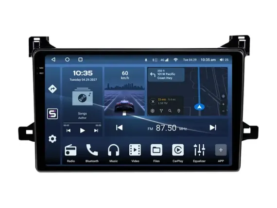 Магнитола для Toyota Prius XW50 (2015-2022) Андроид CarPlay