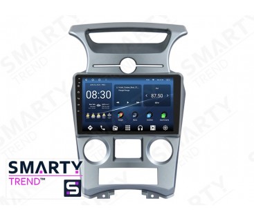 Штатная магнитола KIA Carens 2007-2011 (Auto Air-Conditioner version) – Android 10 – SMARTY Trend