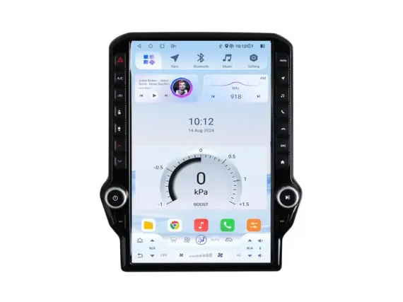 Магнітола для Dodge RAM 4 (2009-2018) Тесла CarPlay
