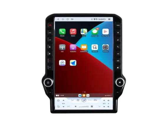 Магнітола для Dodge RAM 4 (2009-2018) Тесла CarPlay