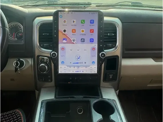 Магнітола для Dodge RAM 4 (2009-2018) Тесла CarPlay