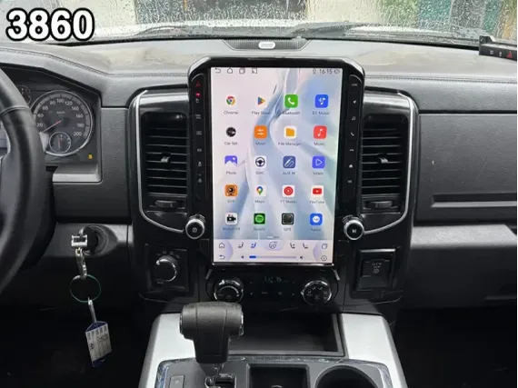 Магнитола для Dodge RAM 4 (2008-2012) Тесла CarPlay