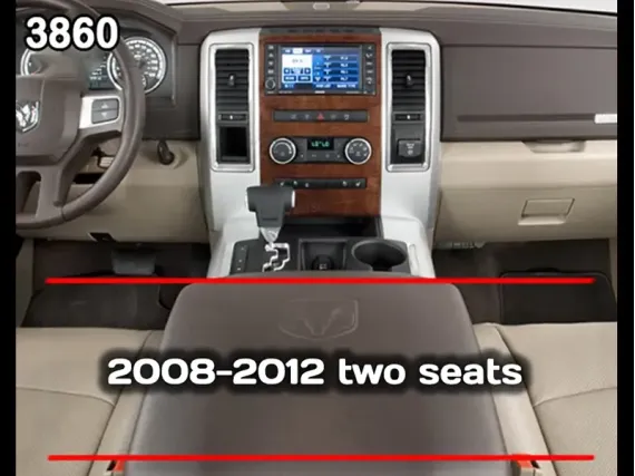 Магнитола для Dodge RAM 4 (2008-2012) Тесла CarPlay