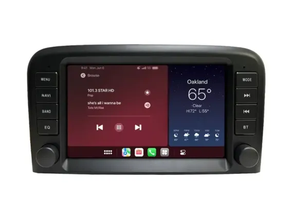 Магнитола для Volvo S80 / S60 (1998-2008) Андроид CarPlay