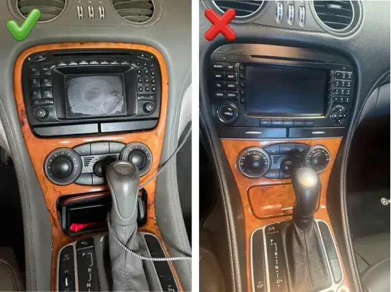 Магнитола для Mercedes-Benz SL-Class R230 - OEM стиль Андроид CarPlay