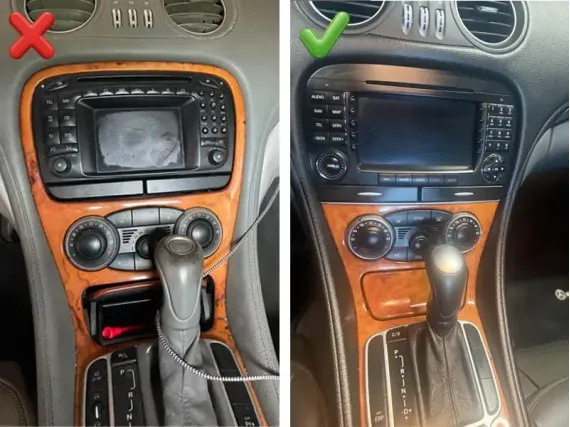 Магнитола для Mercedes-Benz SL-Class R230 (2001-2011) Андроид CarPlay