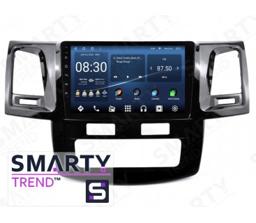 Штатная магнитола Toyota Hilux 2012 (Auto Air-Conditioner version) – Android 10 – SMARTY Trend