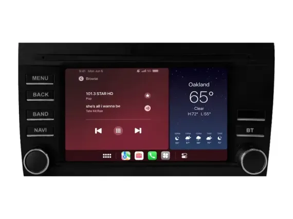Магнитола для Porsche Cayenne (2003-2009) Андроид CarPlay