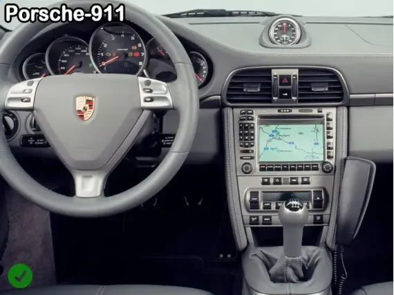 Магнітола для Porsche 911/997 (2004-2012) Андроїд CarPlay