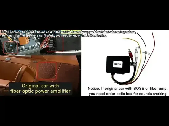 Магнитола для Porsche Boxster / Cayman (2012-2017) Андроид CarPlay