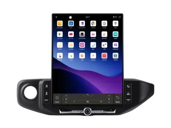 Магнитола для Jeep Wrangler (2018-2023) Тесла Андроид CarPlay