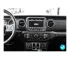 Магнитола для Jeep Wrangler (2018-2023) Тесла Андроид CarPlay