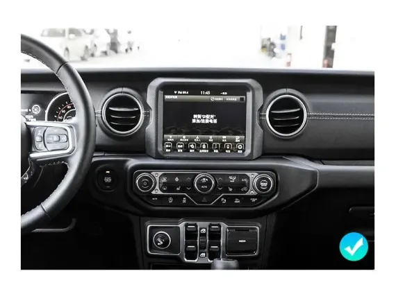 Магнитола для Jeep Wrangler (2018-2023) Тесла Андроид CarPlay