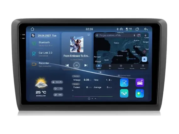 Магнітола для Seat Ibiza (2015-2017) Андроїд CarPlay