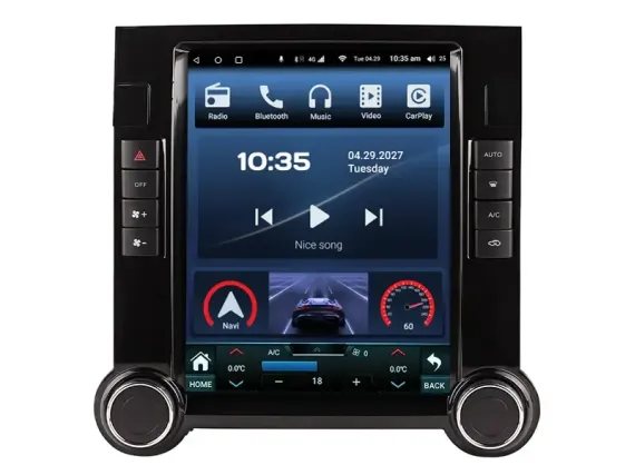 Магнітола для Volkswagen Touareg (2002-2010) Тесла Андроїд CarPlay