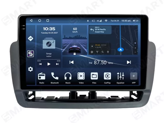 Магнітола для Seat Ibiza (2008-2017) Ver.2 Андроїд CarPlay