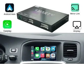 Беспроводной CarPlay и Android Auto для штатного экрана Volvo S60 2014