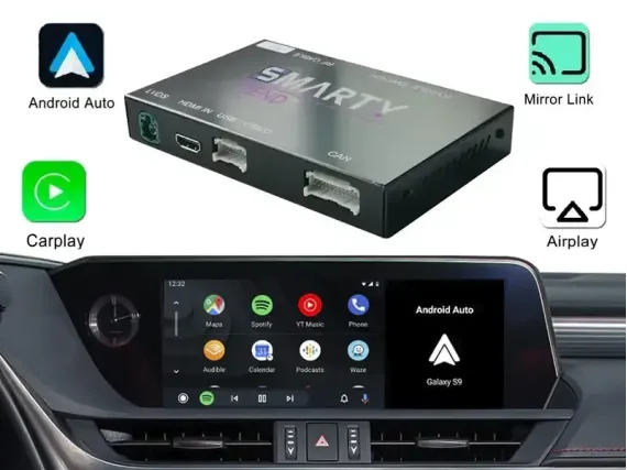 Бездротовий CarPlay та Android Auto для штатного екрана Lexus IS 2013+