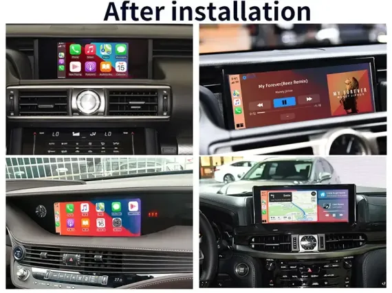 Беспроводной CarPlay и Android Auto для штатного экрана Lexus LS 2012+