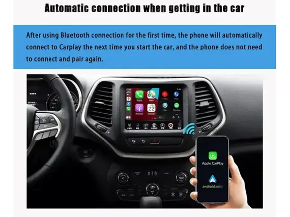 Беспроводной CarPlay и Android Auto для штатного экрана Cadillac XTS