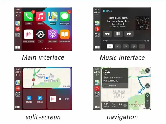 Беспроводной CarPlay и Android Auto для штатного экрана Cadillac XTS