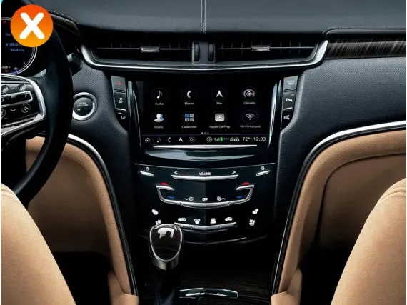 Беспроводной CarPlay и Android Auto для штатного экрана Cadillac XTS