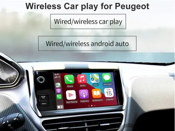 Бездротовий CarPlay та Android Auto для штатного екрана Citroen C3-XR
