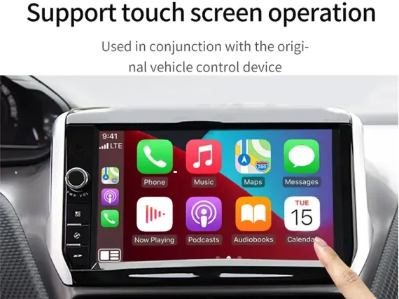 Бездротовий CarPlay та Android Auto для штатного екрана Citroen C3-XR
