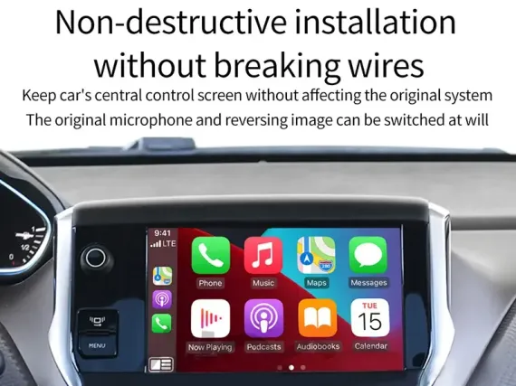 Беспроводной CarPlay и Android Auto для штатного экрана Citroen DS5