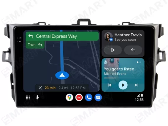 Toyota Corolla E140 (2007-2013) Android Auto