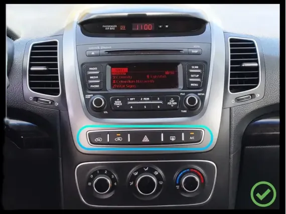 Магнітола для KIA Sorento w/ Screen (2012-2015) Тесла Андроїд CarPlay