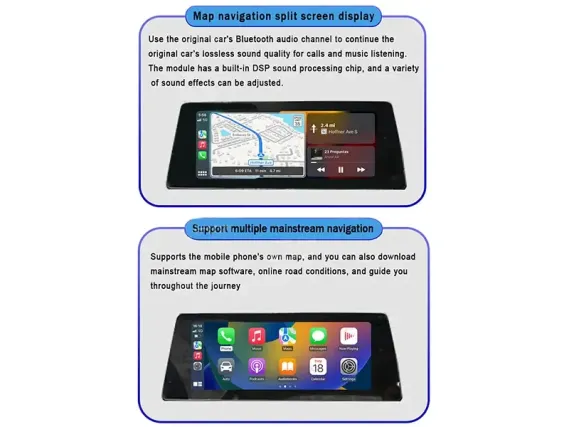 Беспроводной CarPlay и Android Auto для штатного экрана Chrysler 300C