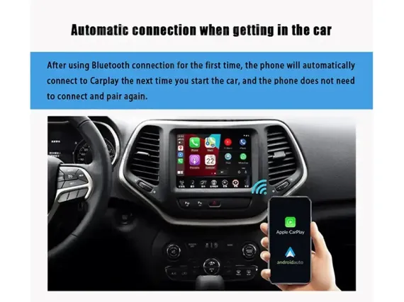 Беспроводной CarPlay и Android Auto для штатного экрана Chrysler 300C