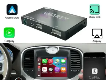 Беспроводной CarPlay и Android Auto для штатного экрана Chrysler 300C