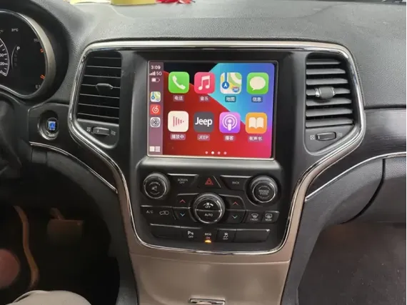 Бездротовий CarPlay та Android Auto для штатного екрана Jeep