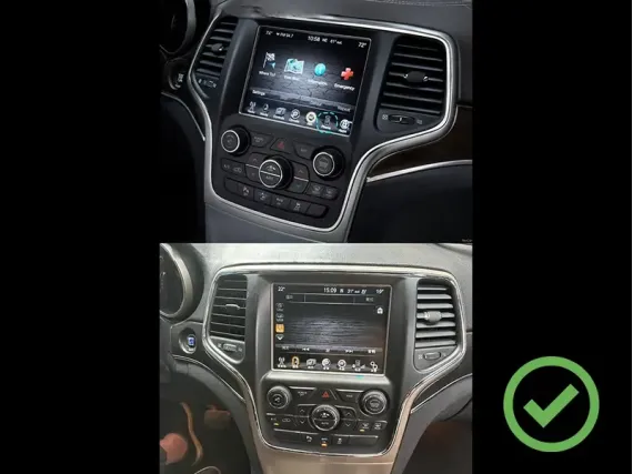 Бездротовий CarPlay та Android Auto для штатного екрана Jeep