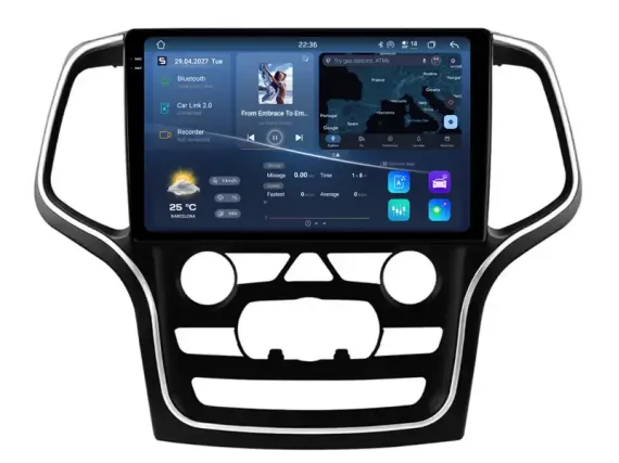 Магнітола для Jeep Grand Cherokee (2014+) Андроїд CarPlay