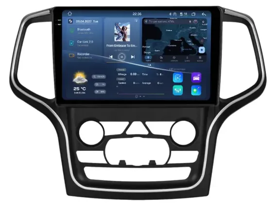 Магнітола для Jeep Grand Cherokee (2014+) Андроїд CarPlay