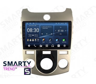 Штатна магнітола KIA Cerato / Forte / K3 2009-2012 (Manual Air-Conditioner version) – Android – SMARTY Trend - Premium