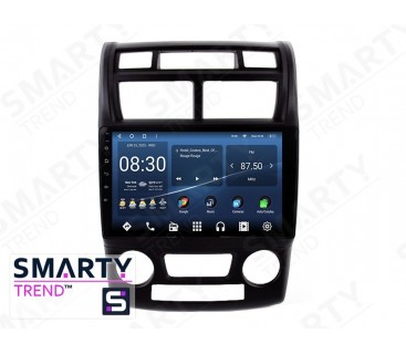 Штатная магнитола KIA Sportage 2004-2010 (Auto Air-Conditioner version) – Android – SMARTY Trend - Premium