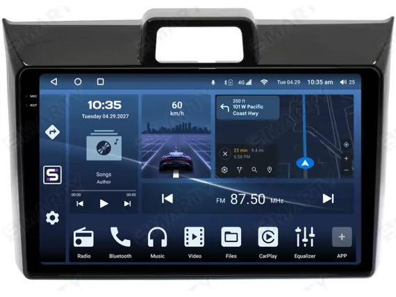 Магнітола для Toyota Corolla Axio/Fielder E160 (2012-2018) Андроїд CarPlay
