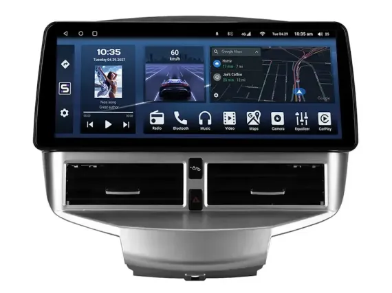 Магнитола для Ford Fiesta 7 Gen (2009-2019) - 12.3" Андроид CarPlay