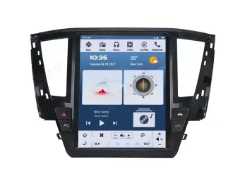 Магнитола для Mitsubishi Pajero Sport 3 (2019+) Тесла Андроид CarPlay