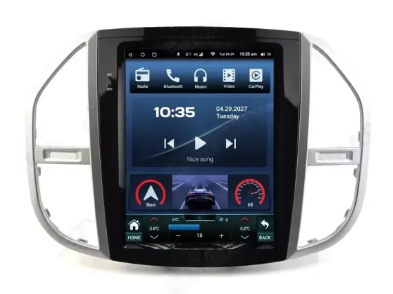 Магнітола для Mercedes-Benz Vito W447 (2014+) Тесла Андроїд CarPlay