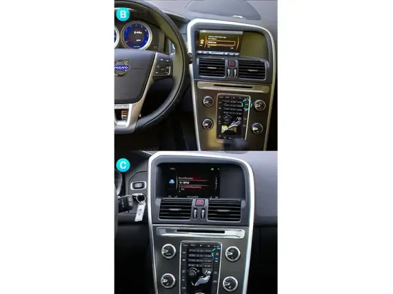 Магнитола для Volvo XC60 (2008-2017) - OEM стиль Андроид CarPlay