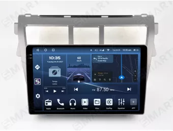 Магнітола для Toyota Yaris / Vios XP90 (2005-2013) Андроїд CarPlay